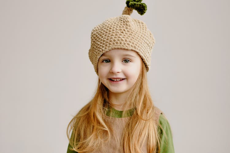 Close Up Photo Of A Blond Girl