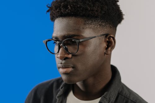 Photos gratuites de homme afro-américain, homme noir, lunettes