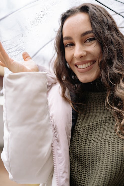 Portrait of a Woman Smiling