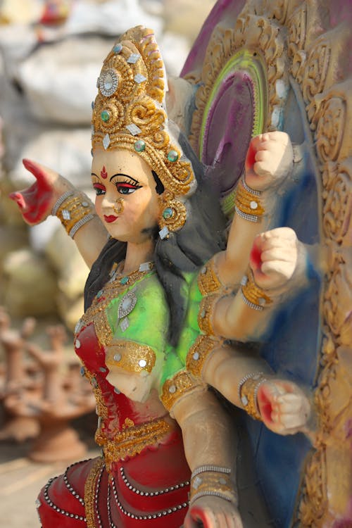 Free stock photo of clay idol, devi, goddess Stock Photo