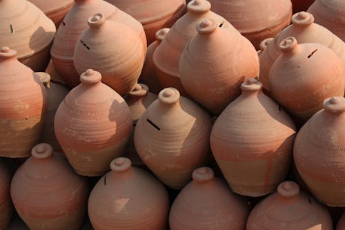 Free stock photo of clay pots, earthen, pots Stock Photo