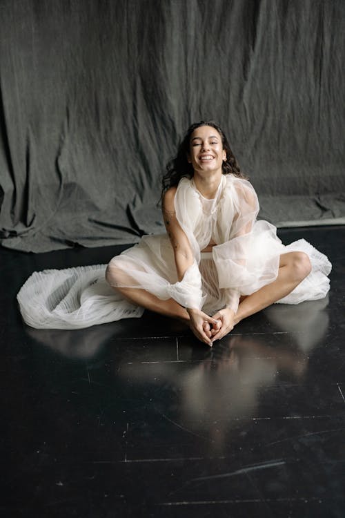 Portrait of Beautiful Dancer Woman