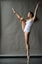 A Woman Doing Ballet