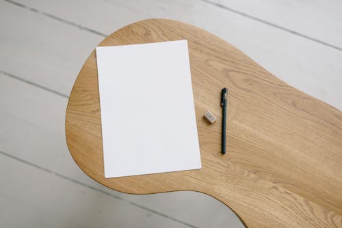 A Bond Paper on Top of a Desk