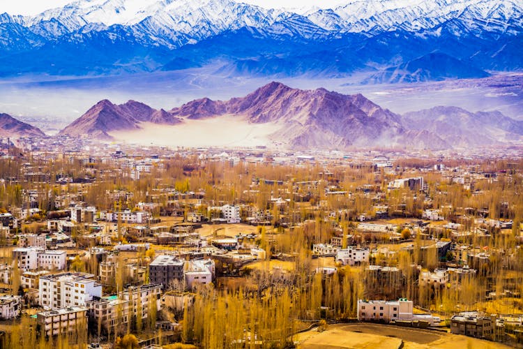 Beautiful Landscape Of Leh Ladakh Region In India