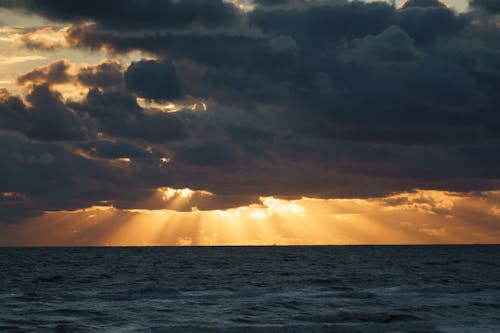 Základová fotografie zdarma na téma horizont, moře, oceán