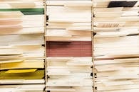 Pile of Documents in Close-up Photography