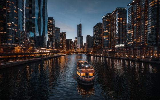 Architecture boat tour — Chicago
