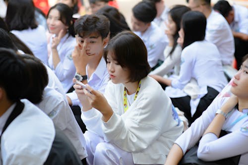 Gratis Fotos de stock gratuitas de chica asiática, estudiantes, gente Foto de stock