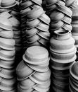 Gray Round Plastic Lid Lot