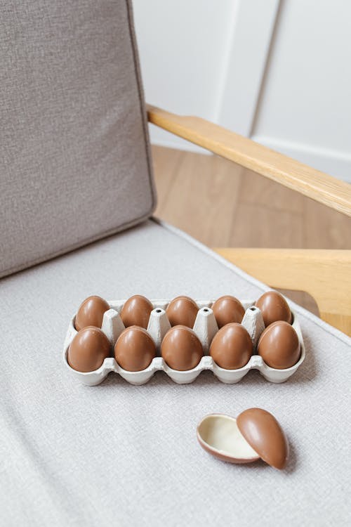 Gratis stockfoto met chocolaatjes, eieren, Pasen
