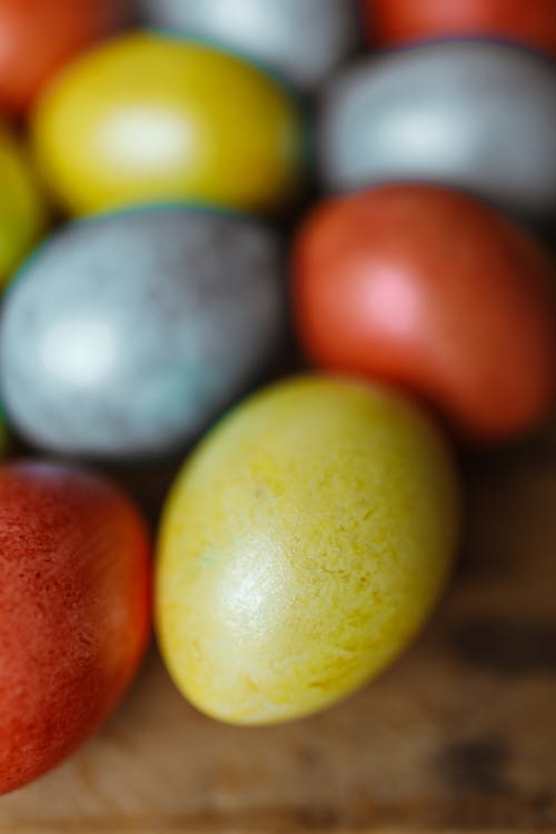 Colored Eggs for Easter