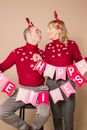 Couple Wearing Matching Outfit