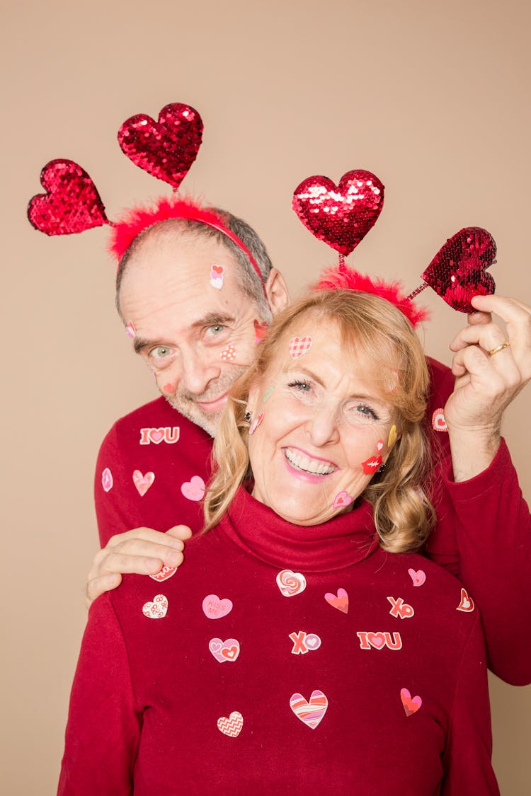 Couple Wearing Matching Outfit