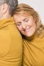 Woman in Yellow Sweater Smiling