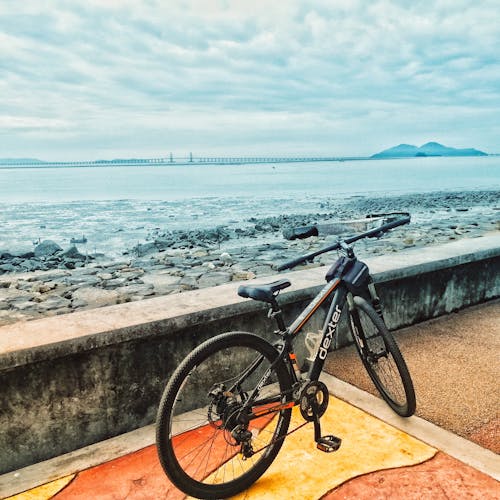 Kostenloses Stock Foto zu fahrrad, penang, penang brücke