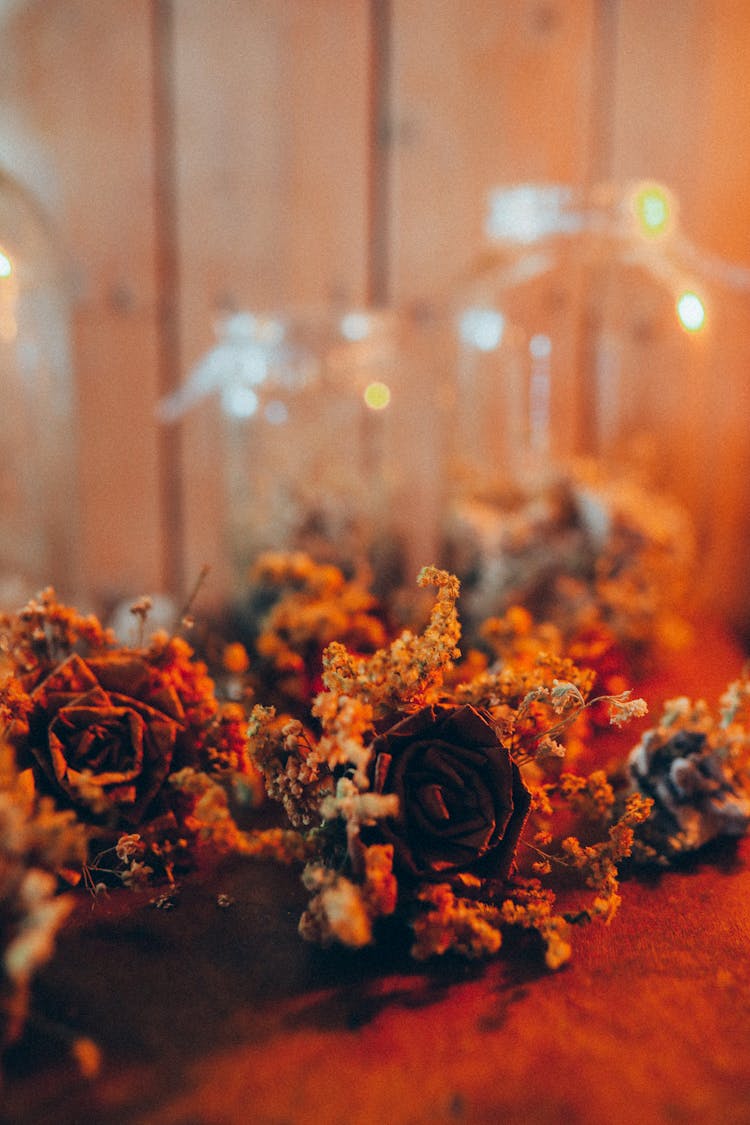 Bouquet Of Dried Flowers 