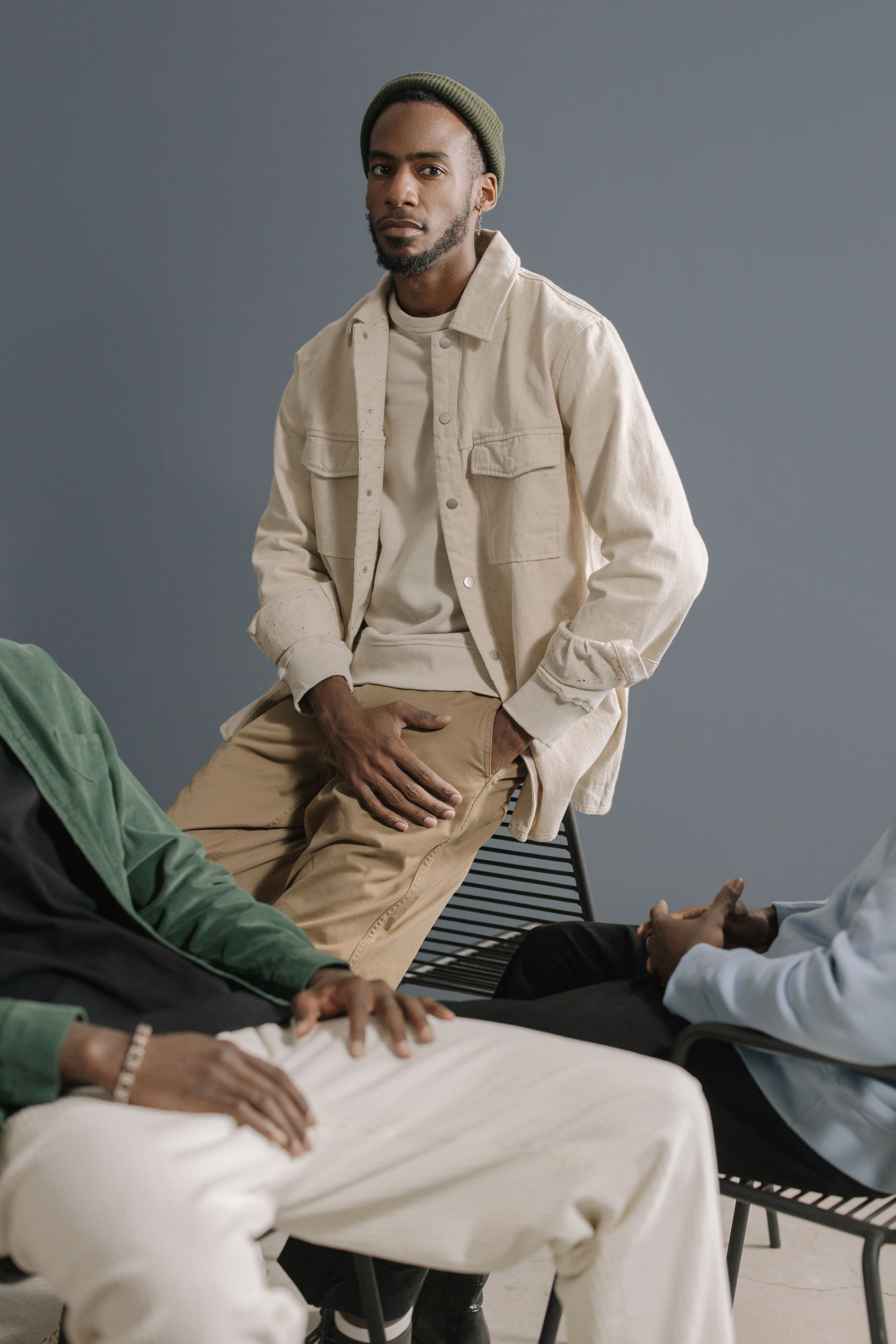 Everyday Overshirt in a calm editorial setting