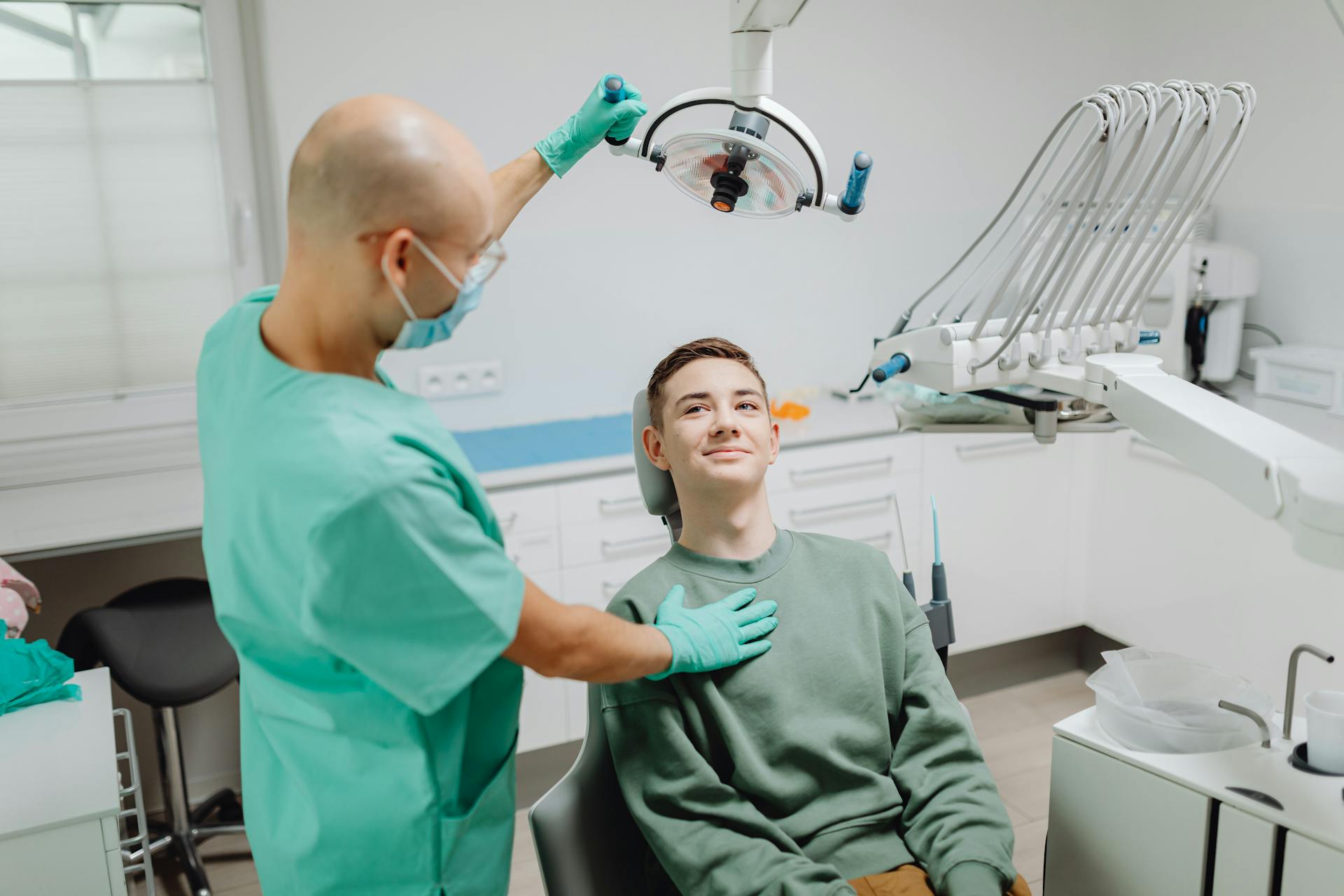 Patient having an Appointment with a Dentist