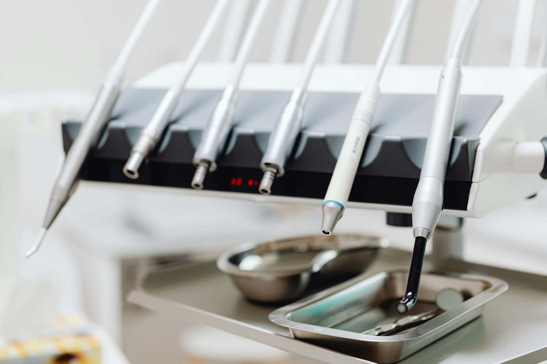 A Close-Up Shot of Dental Equipment