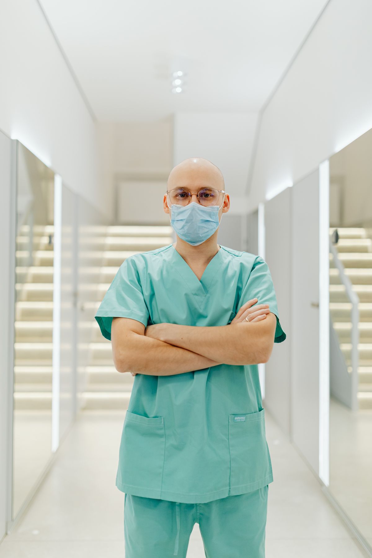 Doctor reviewing care with a patient