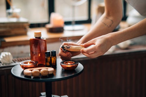 Cosmetics in a Beauty Salon 