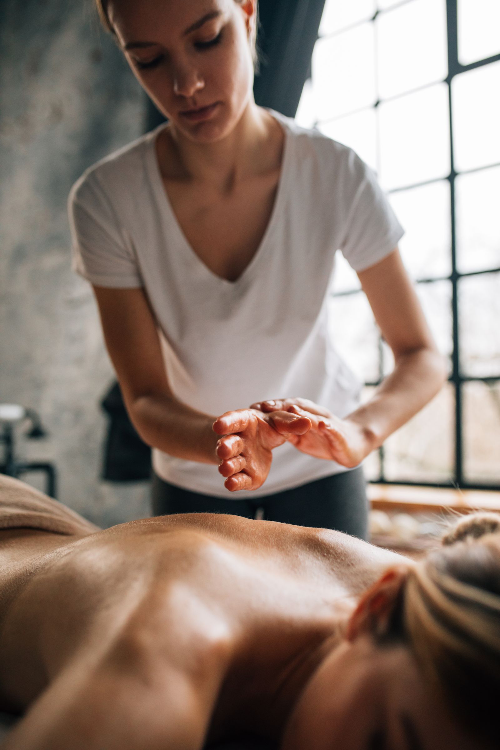 Tratamento facial relaxante