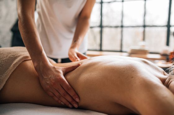 Gentle full-body lymphatic massage