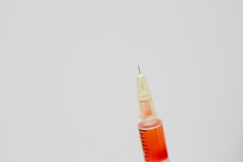 Free Close-Up Shot of a Syringe Stock Photo