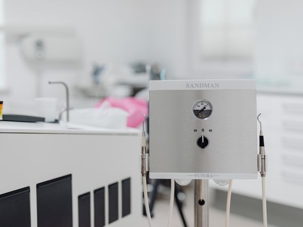 Advanced sterile dental equipment used for implants at Smile Point