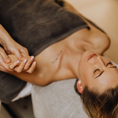 Hand massage therapy