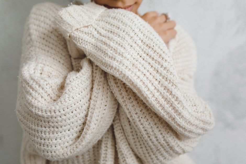knitted jumper