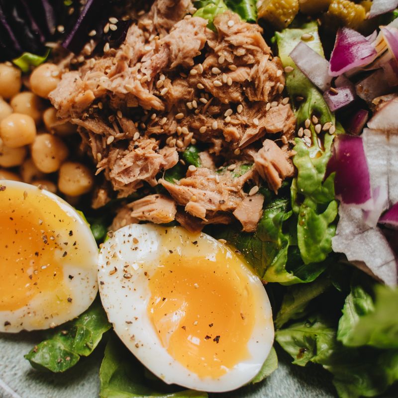 Tunisian Brik with Tuna and Egg