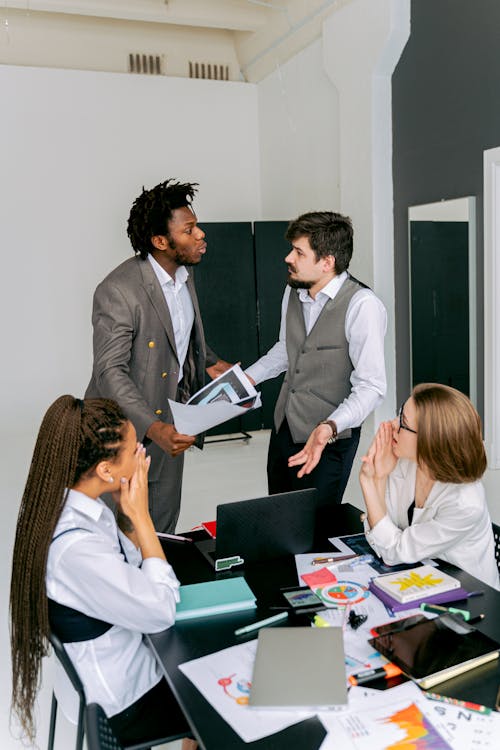 Free Photograph of Coworkers Having a Quarrel Stock Photo