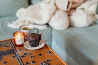 White Ceramic Mug on Brown Wooden Tray