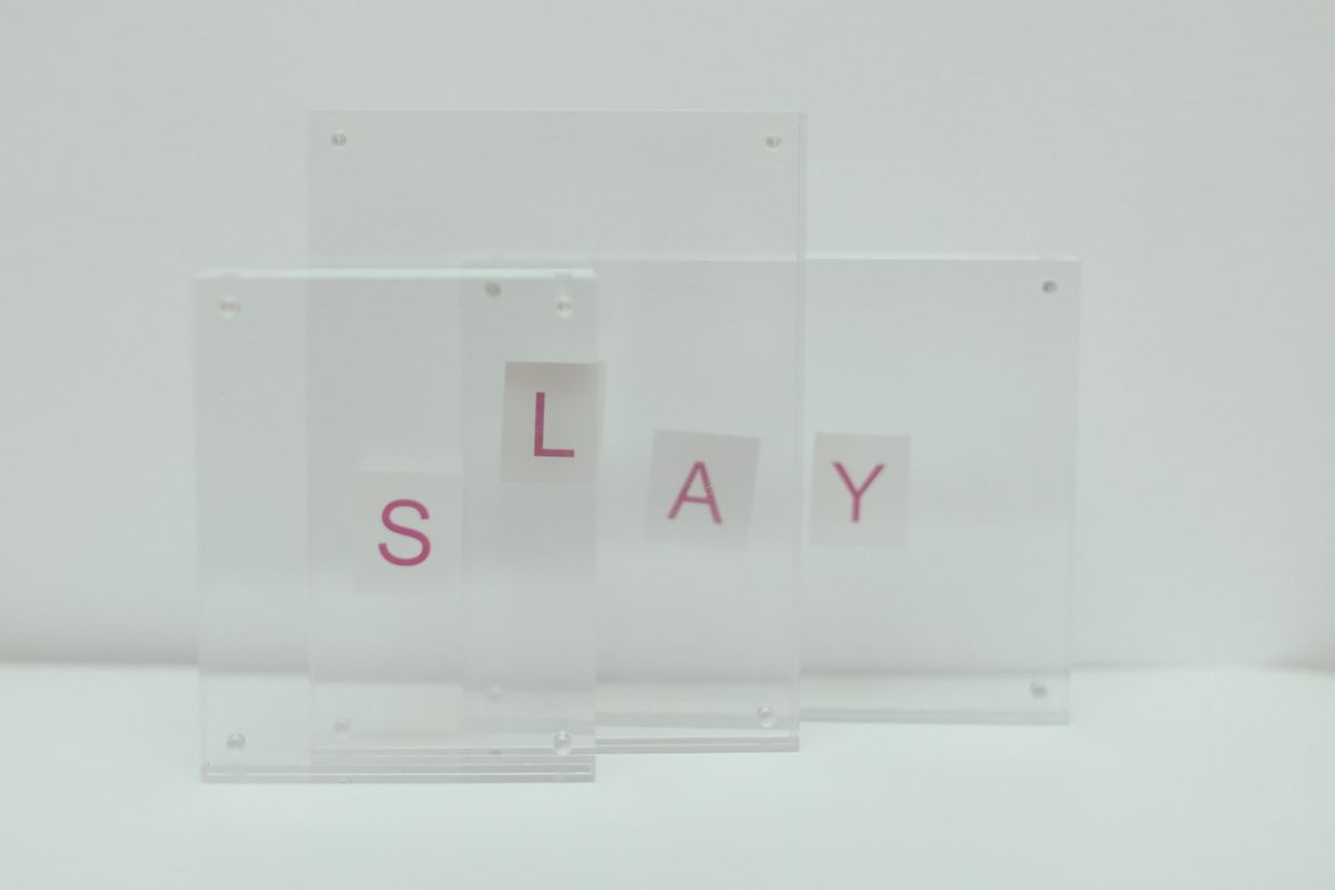 Acrylic display panels