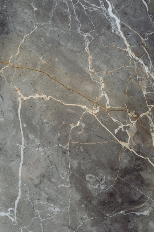 Close-up of Grey Marble Surface