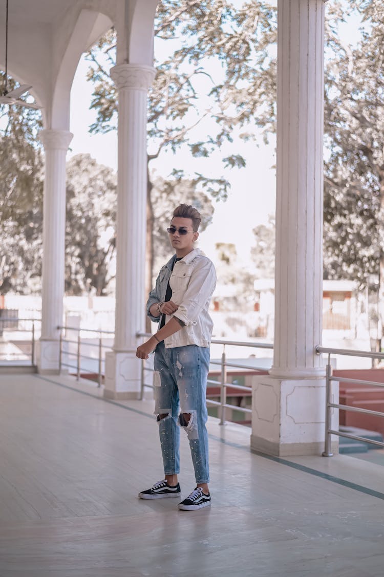 Man In Ripped Jeans