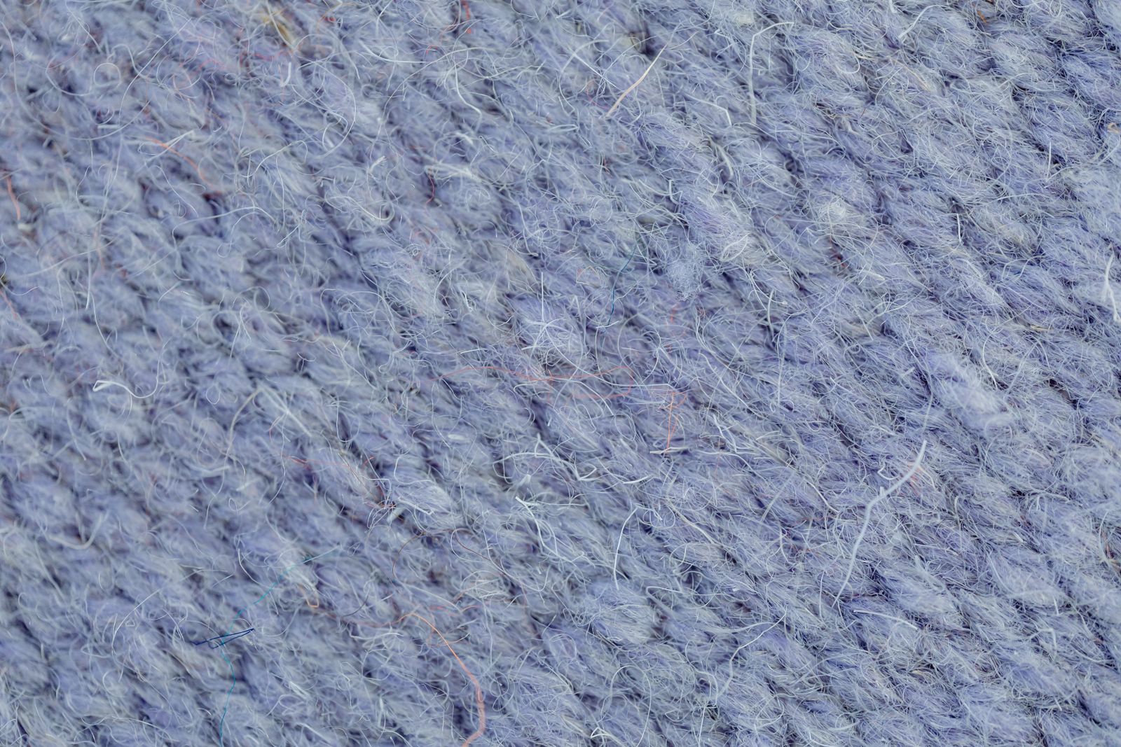 Textura de lã tricotada