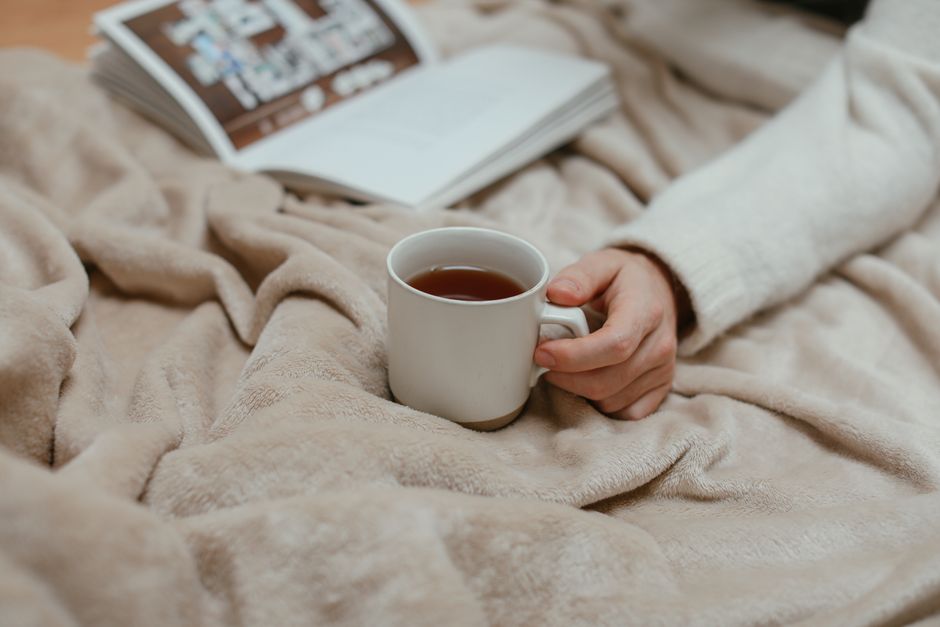 person practicing a calming activity like reading or drinking herbal tea before bed - decreasing suboxone dose and sleep person practicing a calming activity like reading or drinking herbal tea before bed - decreasing suboxone dose and sleep