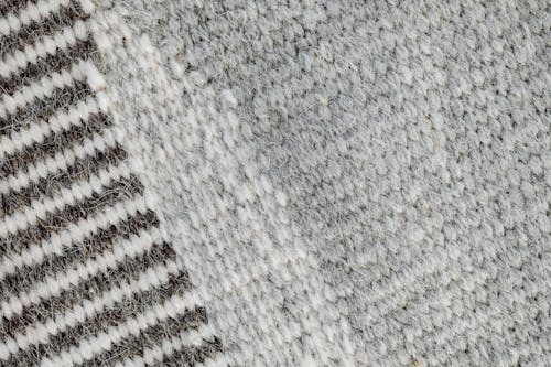 Close-up Texture of Handmade Wool Textile
