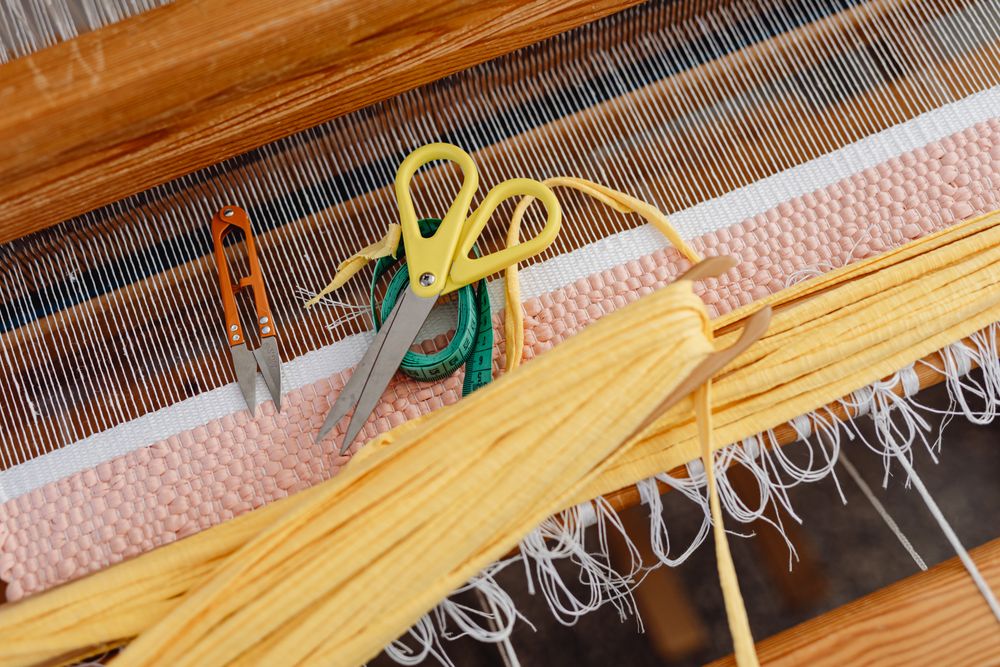Textile machinery detail