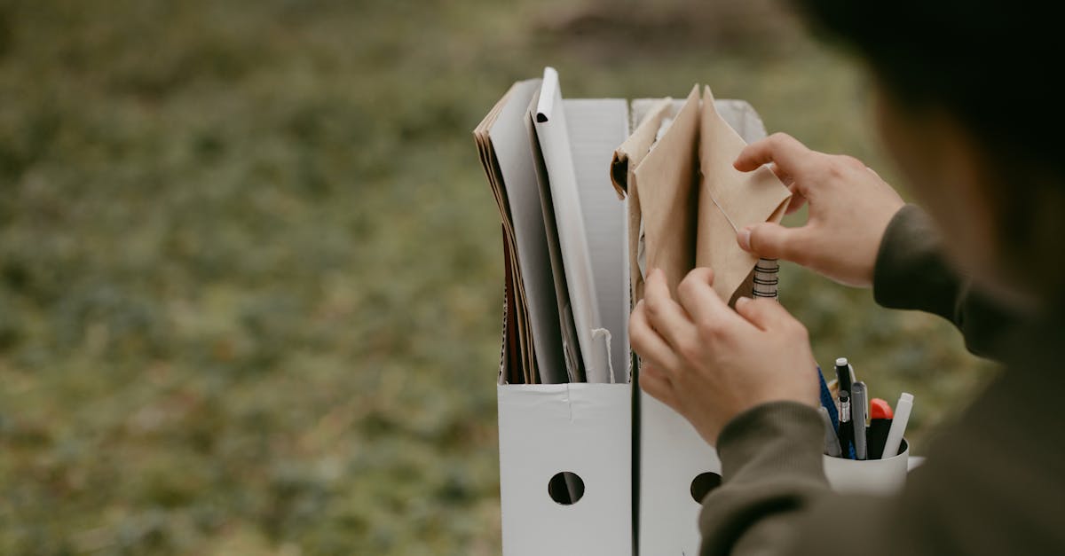 Organized Downloads Folder With Files Sorted By Date