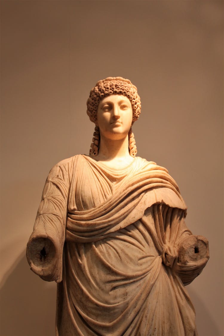 Poppaea Sabina Statue In Greece