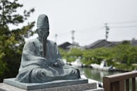 Close-up of Stone Buddha Statue