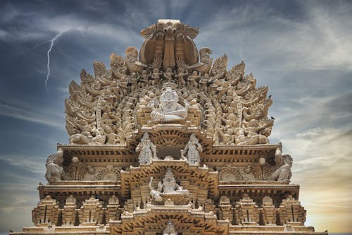 Temple in Mysore Royal Palace, Mysore, Karnataka, India