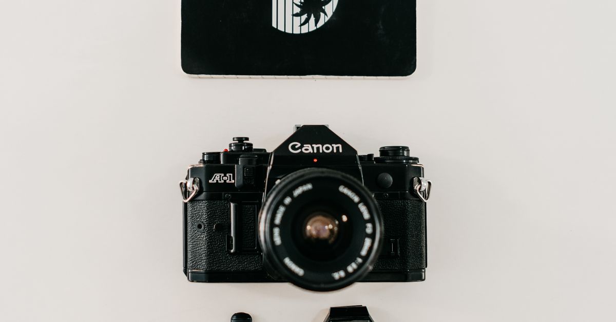 A Flatlay of Various Black Colored Items · Free Stock Photo
