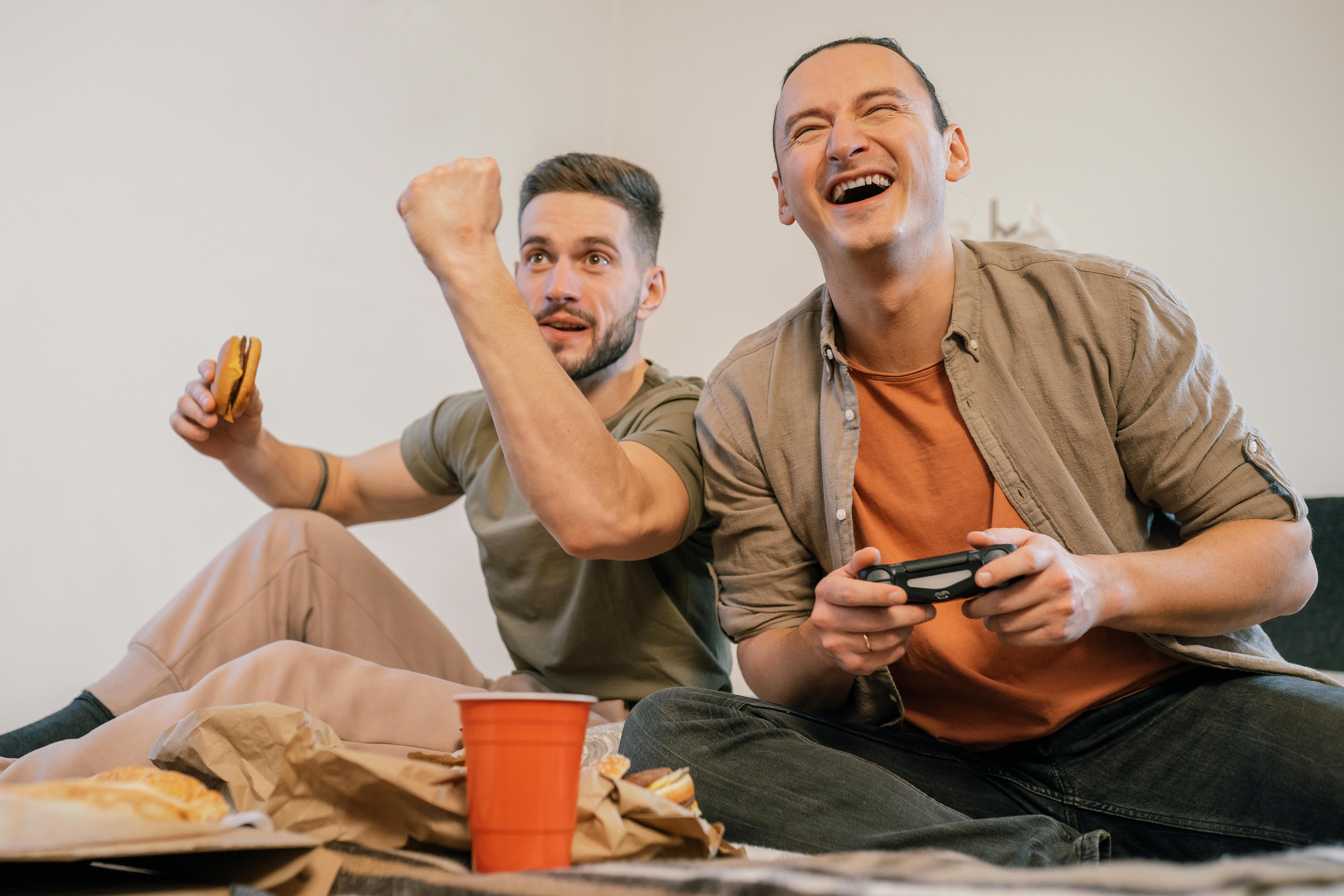 photo of friends hanging out