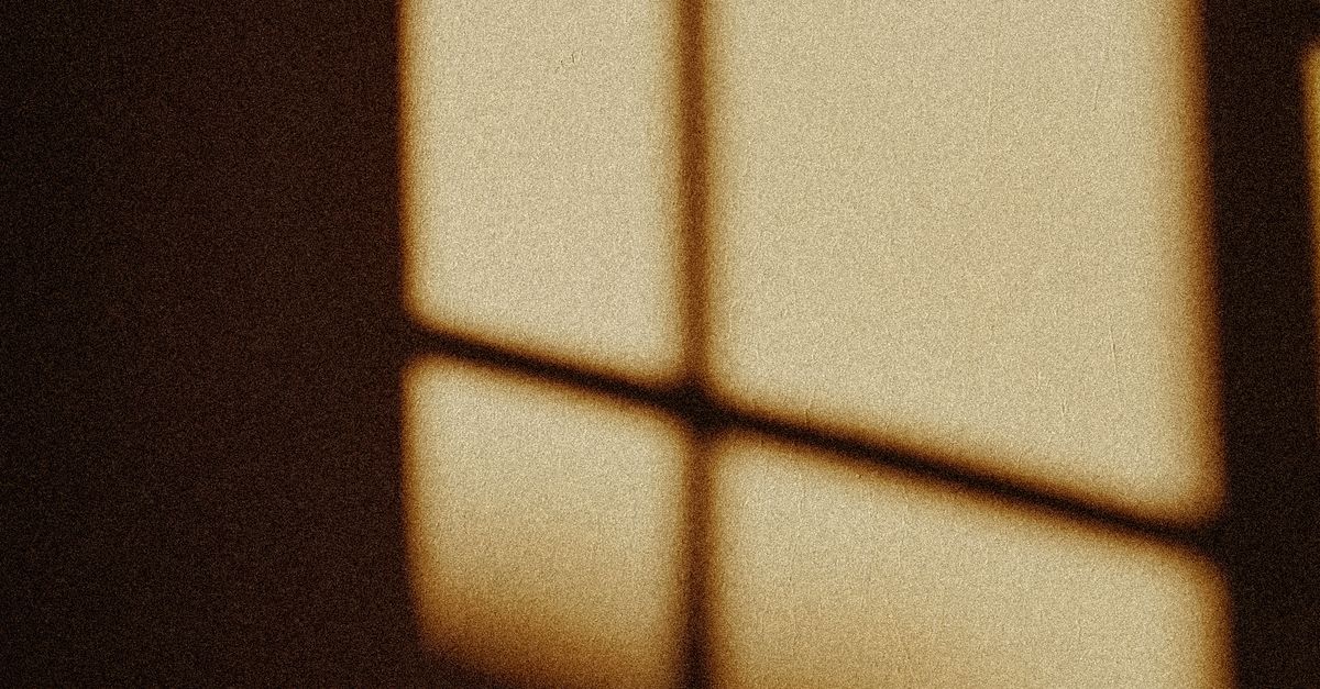 Window Shadow Cast Abstract Photograph of a Window Shadow Cast on a Wall · Free Stock Photo