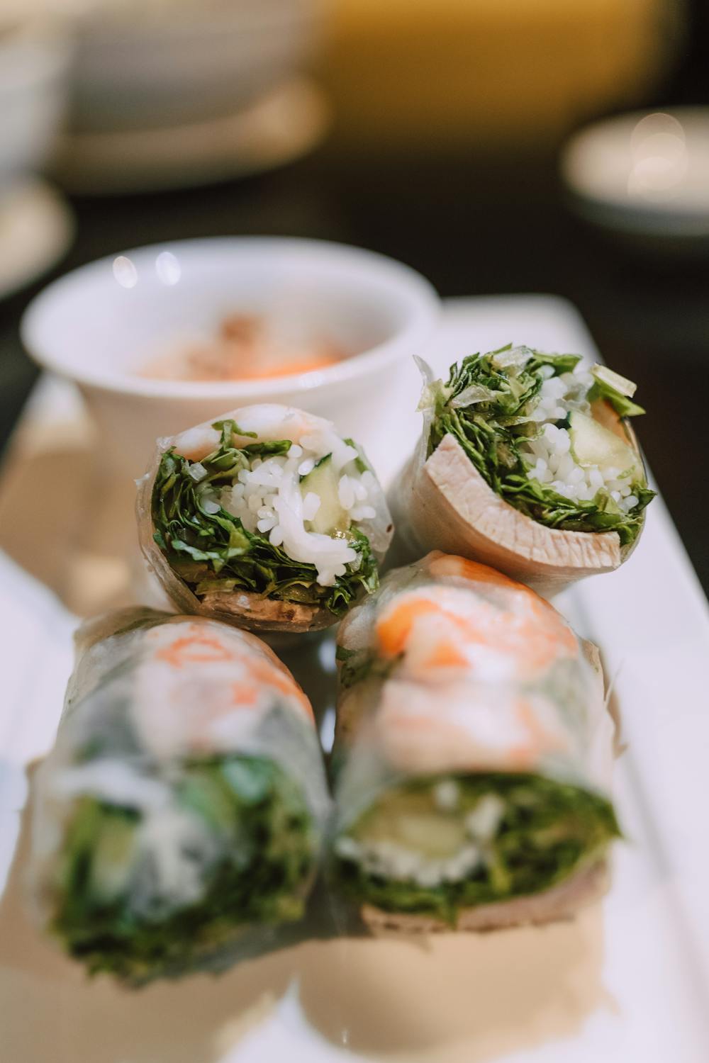 Savory Shrimp Spring Rolls